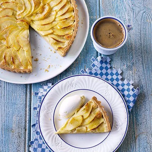 Franse appeltaart