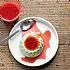 Recept Panna cotta met matcha, kokos en aardbeiencoulis