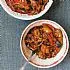 Aubergine met chermoula