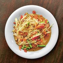 Tip: Groene-papajasalade