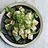 Recept Salade met tofu en komkommer