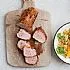 Recept Varkenshaas met harissa en mango-koriandercouscous