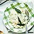 Romige bloemkoolrisotto met broodkruim en gebakken salieblaadjes