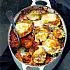 Aubergine en mozzarella uit de oven