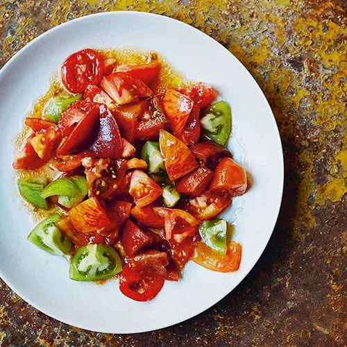 Tomatensalade met olijfolie