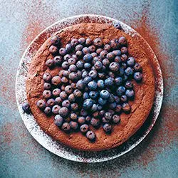Tip: Bloemloze chocoladecake