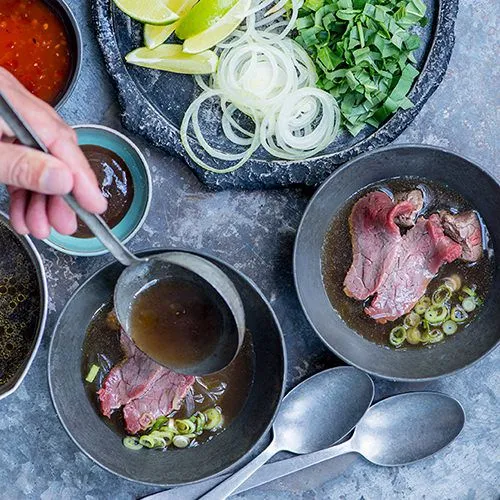 Pho (Vietnamese noedelsoep)