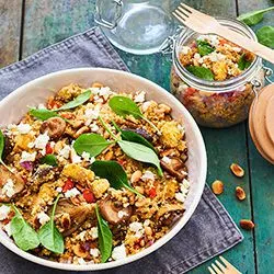 Tip: 'Bloemkool-couscous' met kipfilet