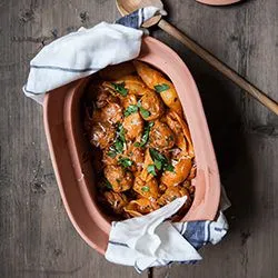 Tip: Conchiglioni met gehaktballetjes