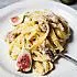 Tagliatelle met vijgen en gorgonzola