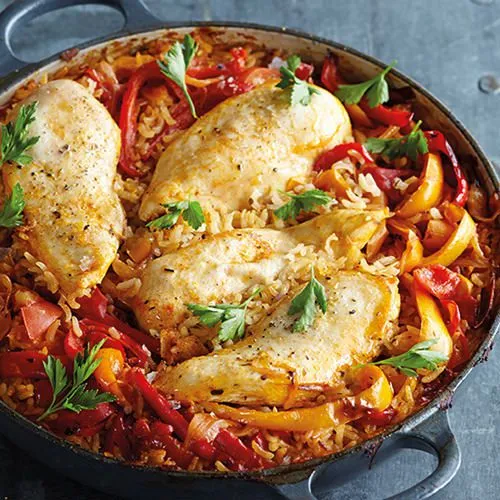Kipfilet met piri-piririjst