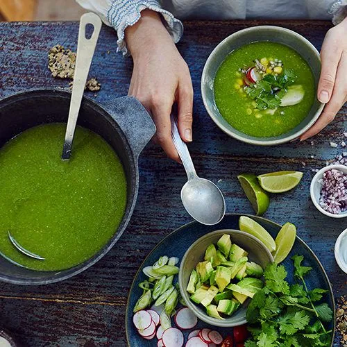 Mexicaanse posole verde (feestsoep)