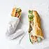 Banh mi sandwich met kip