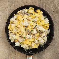 Tip: Pappardelle met bloemkool en gorgonzola