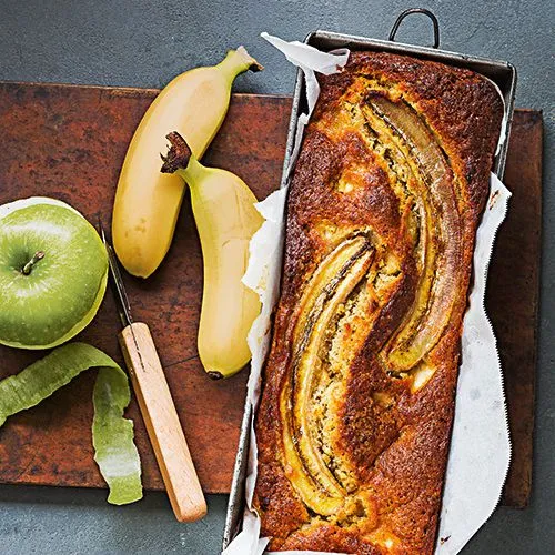 Bananenbrood met appel en boekweit