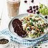 Recept Pastasalade met bieten, walnoten, feta en druiven