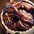 Sticky chili chicken wings