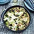 Hartige broccolitaart met mozzarella
