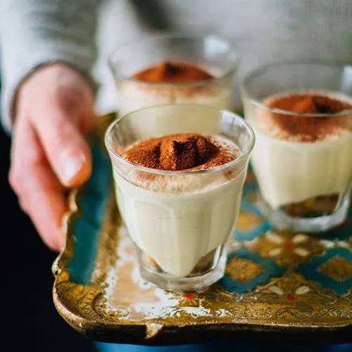 Tiramisu in glaasjes