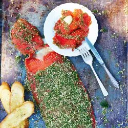 Tip: Gravad lax met mosterd-dille