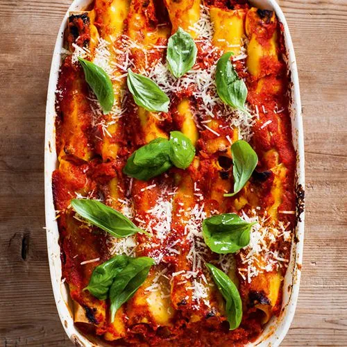 Vegetarische cannelloni uit Sorrento