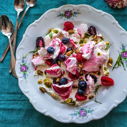 Rommelige pavlova