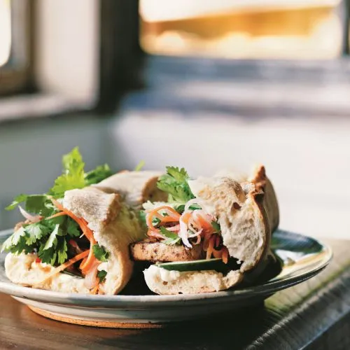 Banh mi met citroengras en tofu