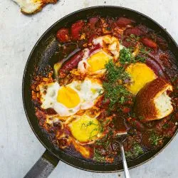Tip: Shakshuka met merguez