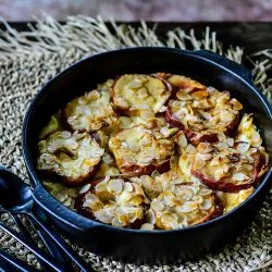 Tip: Appeltjes uit de oven met ricotta en amandelschaafsel