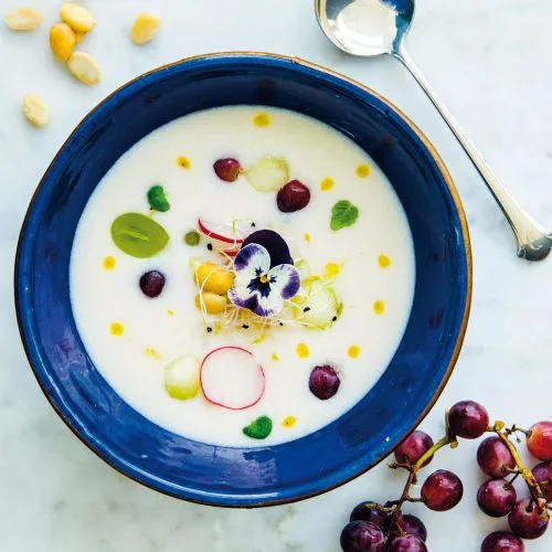 Amandelgazpacho (ajoblanco)