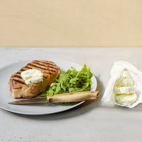 Entrecote met roquefortboter