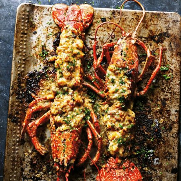 Tandoori kreeft recept okoko recepten Gegrilde kreeft met kruidenboter recept okoko recepten