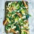 Recept Vegetarische Caesar salade met asperges & boerenkool