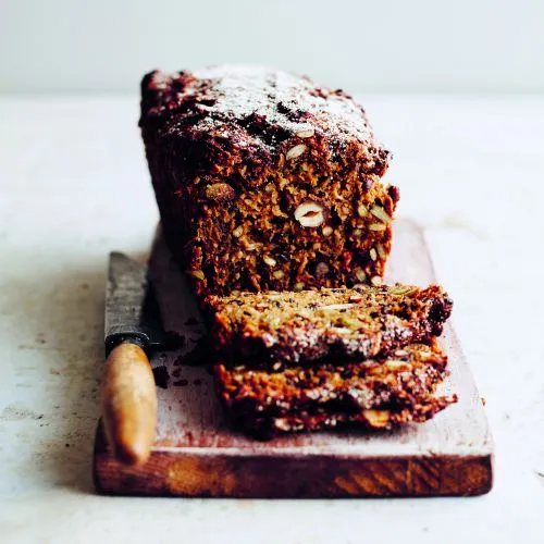 Haverbrood met mungbonen en noten