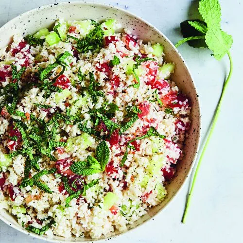 Tabouleh van bloemkool