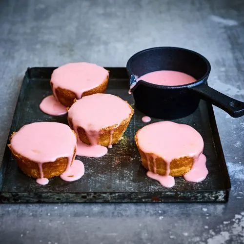 Roze koeken