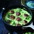 Recept Gehaktballetjes van kip met prei en curry