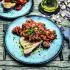 Tonijnsteak met dikke tomatensaus