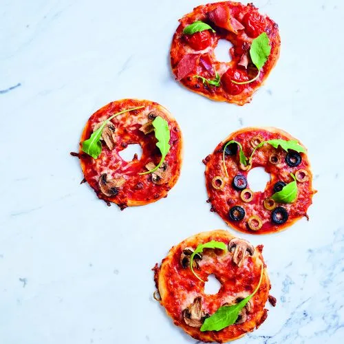Pizza-bagels