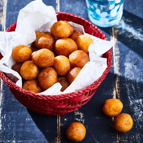 Zoete-aardappelballetjes