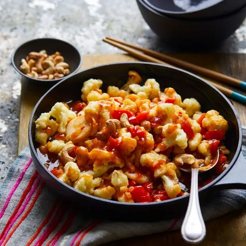 Bloemkool kung pao