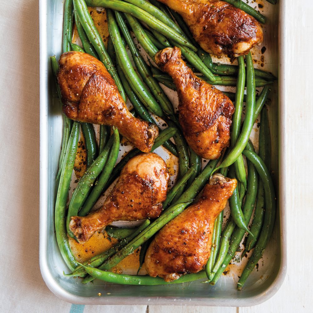 Pittige drumsticks met sperziebonen recept okoko recepten