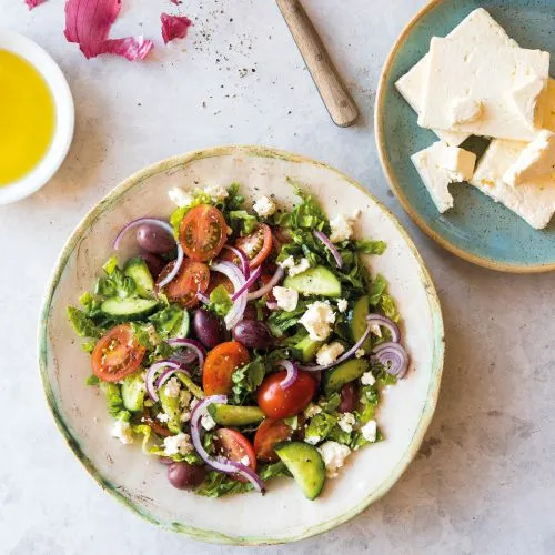 Kleine Griekse salade