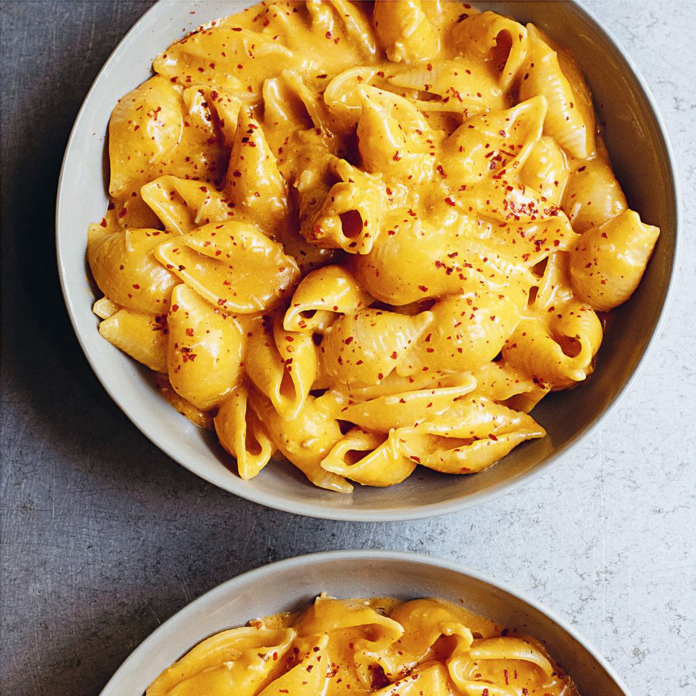 Nigella Lawson mac 'n' cheese met krab recept okoko recepten