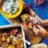 Gyros met kokosyoghurt-tzatziki