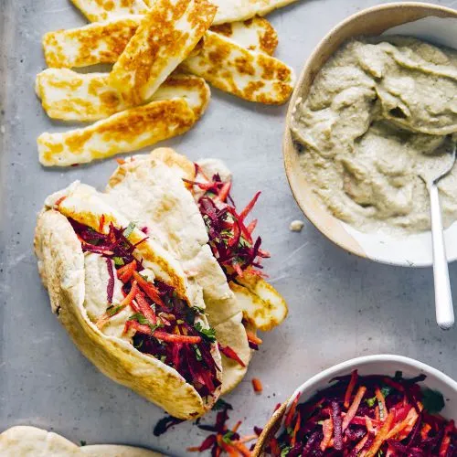 Pita's met baba ganoush