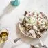 Venkelsalade met vijgen, amandelen en geitenkaas