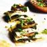 Recept Open lasagne met paddenstoelen, cashewricotta en boerenkool