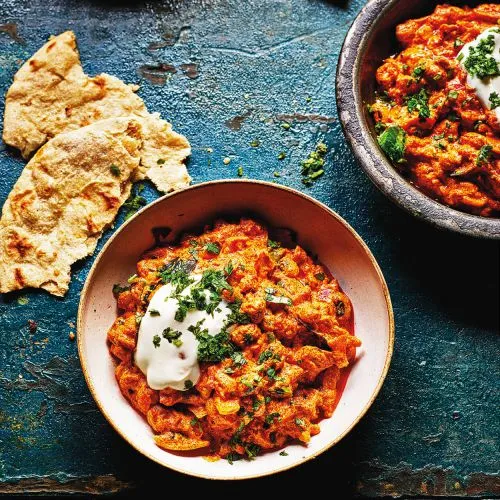 Curry met zwartoogbonen