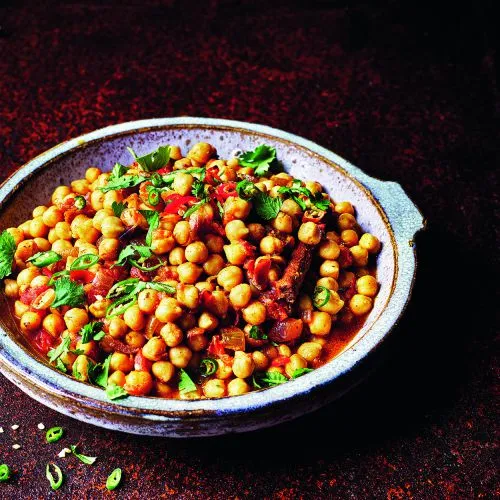 Kikkererwtencurry (chole masala)